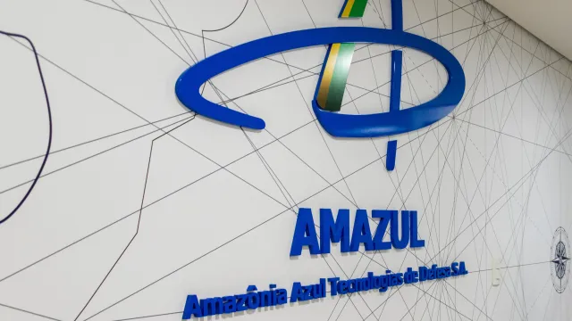 Foto da recepção da Amazul